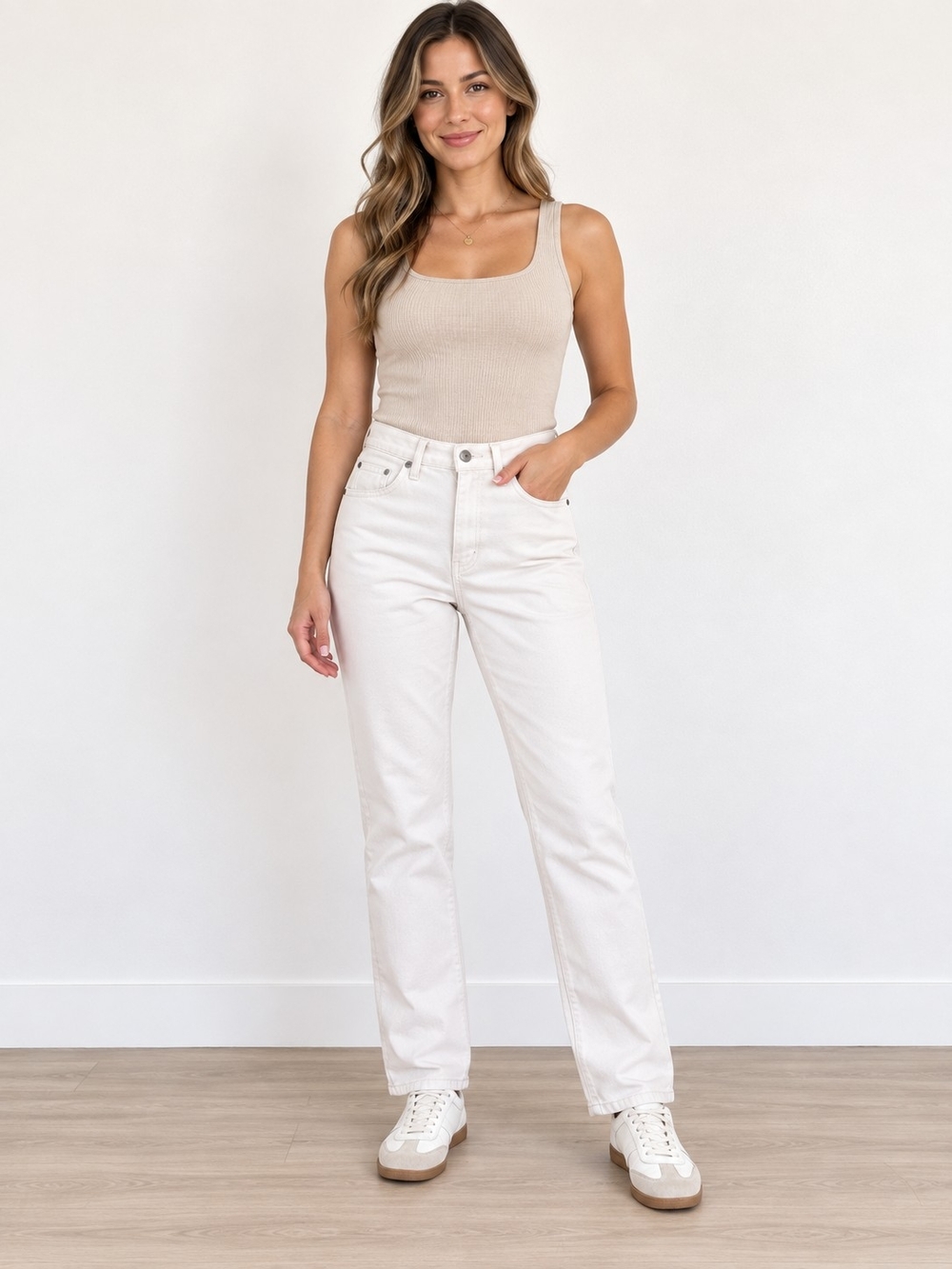 Naked & Famous Natural Seed Denim Straight Leg Jeans Size 27